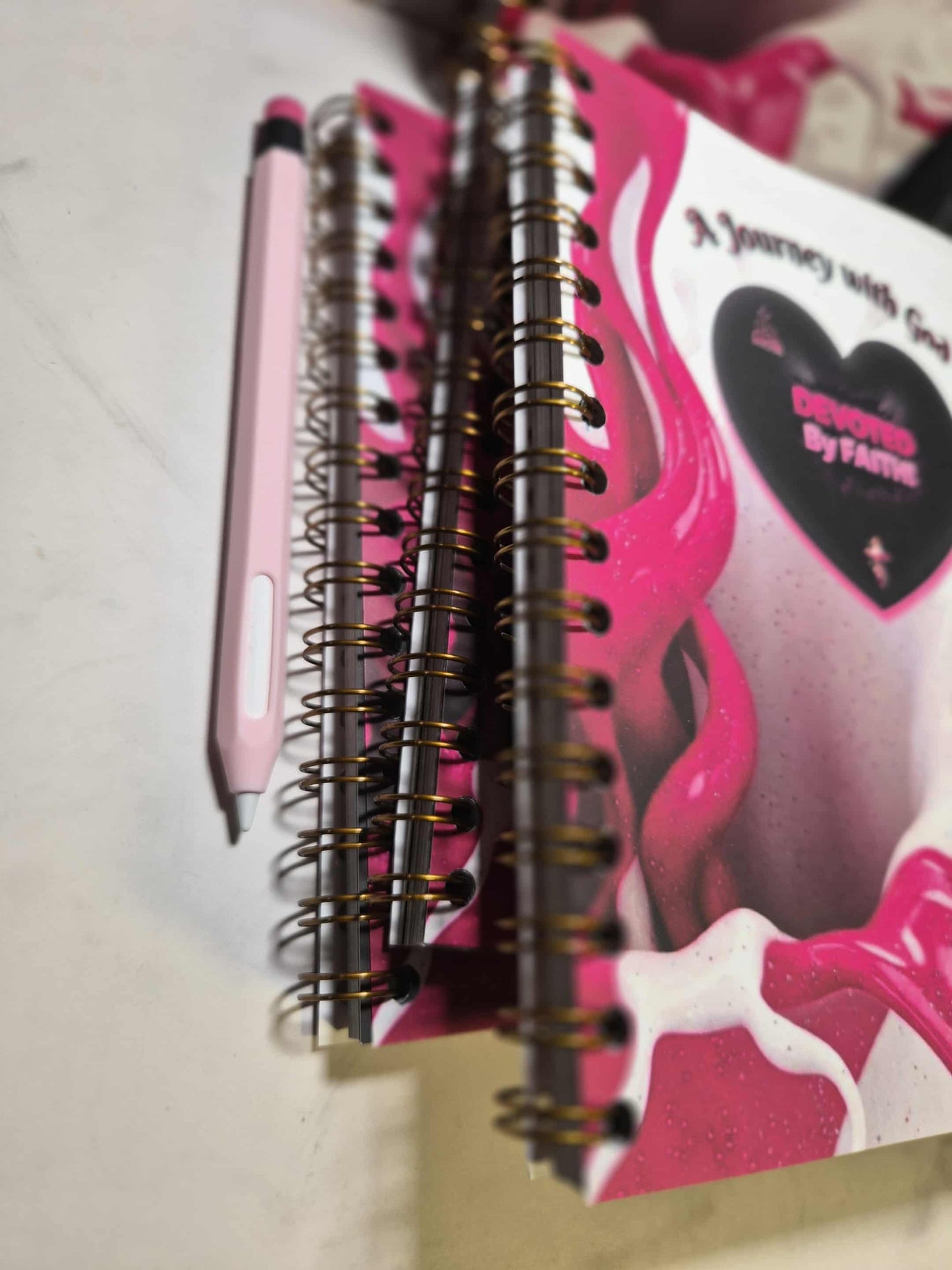 DEVOTED BY FAITH NOTEBOOK (5.8 X 8.3)
