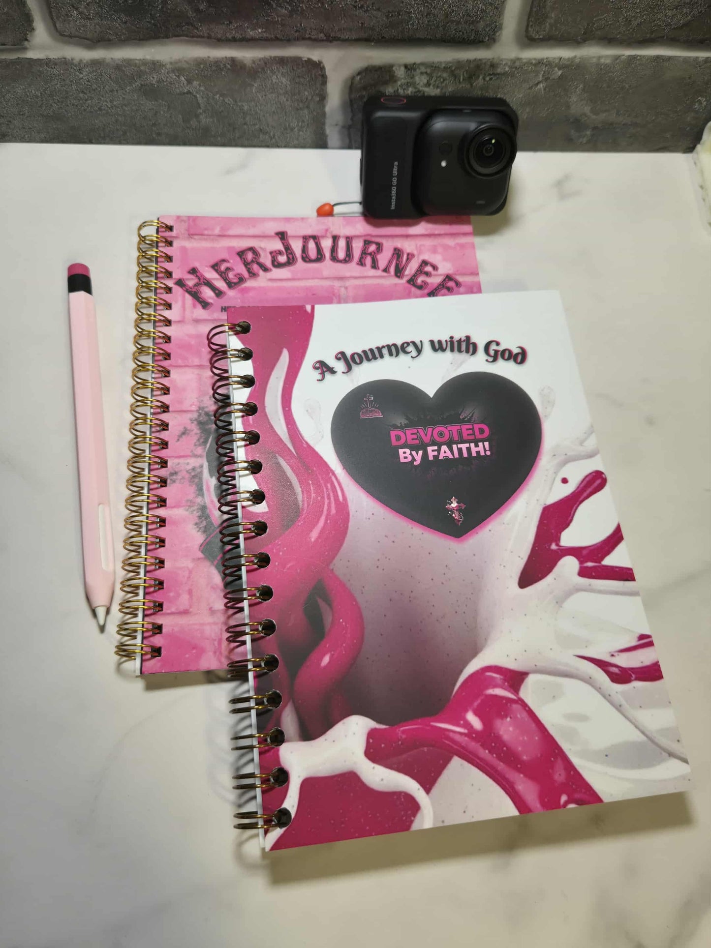 DEVOTED BY FAITH NOTEBOOK (5.8 X 8.3)