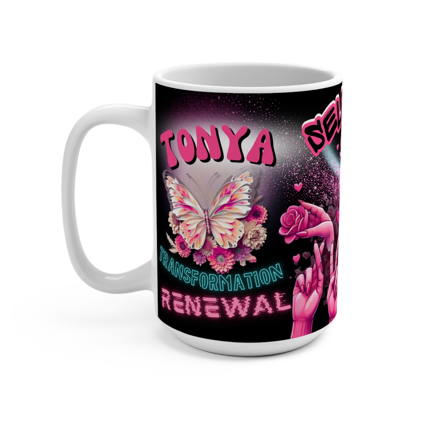 SELF LOVE CLUB MUG (Personalized) 15oz