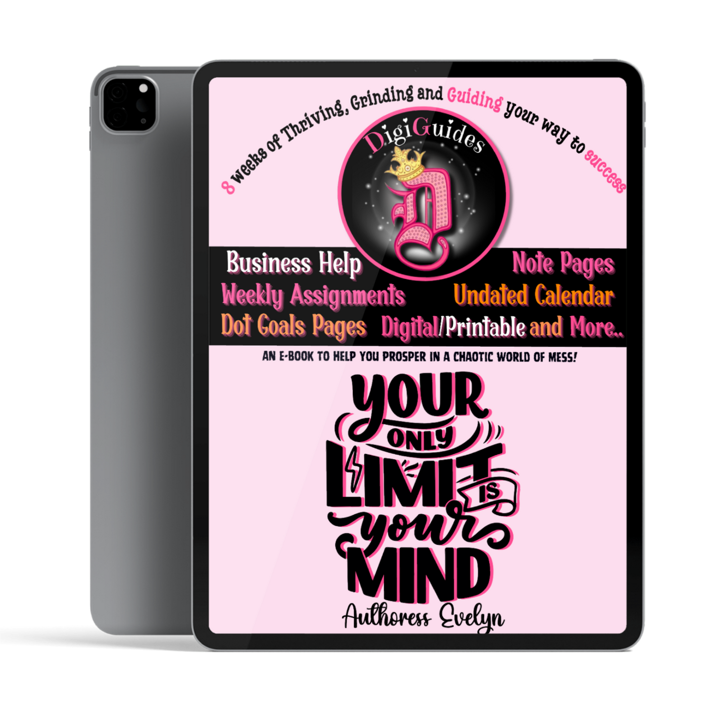 YOUR ONLY LIMIT IS YOUR MIND JOURNAL (118 Pages) Digital Guide