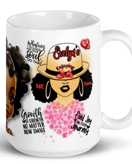 BETTY BOOP (BLACK) MUG   (personalized 0 15oz